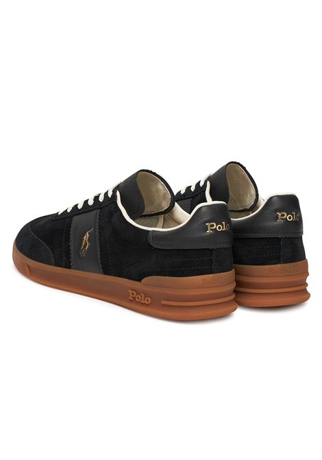 Scarpe Polo Ralph Lauren Heritage Aera Nero Uomo RALPH LAUREN | Sneakers | 809978010-001